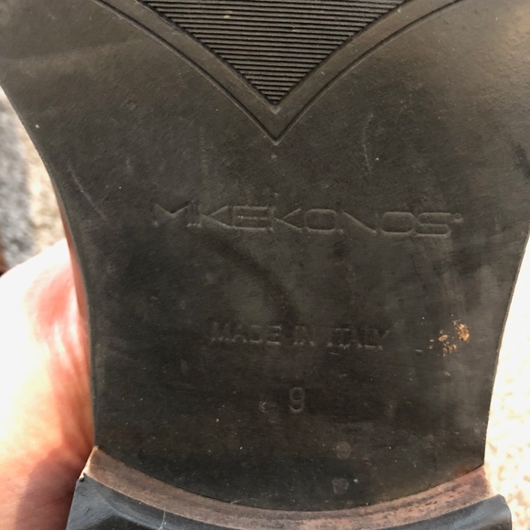 Men's Brown, Mike Konos Italian Shoes (Size 9) - Picture 9 of 10